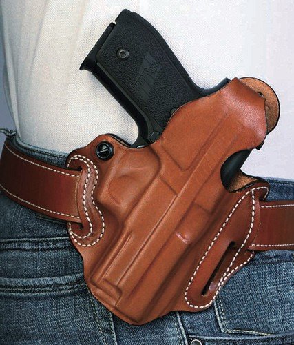 001TAX7Z0.jpg DESANTIS THUMB BREAK SCABBARD - RH OWB LEATHER M&P SHLD 9 TAN