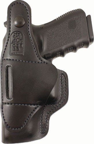 DESANTIS DUAL CARRY II HOLSTER - IWB/OWB RH LTHR SIG P365 BLK