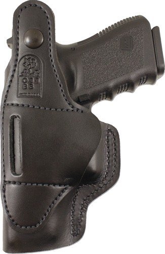 DESANTIS DUAL CARRY II HOLSTER - IWB/OWB RH LTHR XDS 9/45 BLK