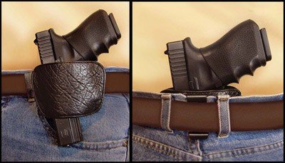 035blk_inside_outside.jpg PSP BELT SLIDE HOLSTER BLACK - SMALL & MED AUTOS IWB OR OWB