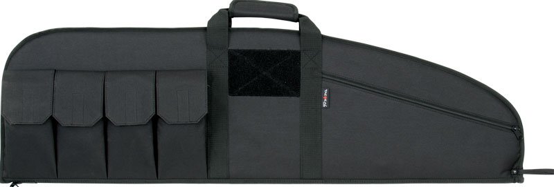 ALLEN COMBAT RIFLE CASE 42" - W/6-POCKETS BLACK