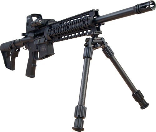 CALDWELL BIPOD ACCUMAX 6"-9" - CARBON FIBER PICATINNY RAIL