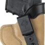 DESANTIS POCKET TUK HOLSTR RH - IWB/POCKET LTHER GLK 26 SUEDE