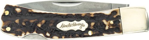 1136000_FOLDED.jpg UNCLE HENRY KNIFE NEXT GEN - STAGLON BRUIN 2.8" BLADE