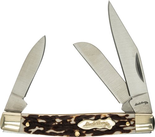 1136002.jpg UNCLE HENRY KNIFE NEXT GEN - STAGLON RANCHER 3-BLADE