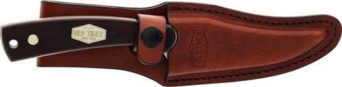 OLD TIMER KNIFE SHARPFINGER LG - 4" FIXED SS DELRIN W/SHEATH