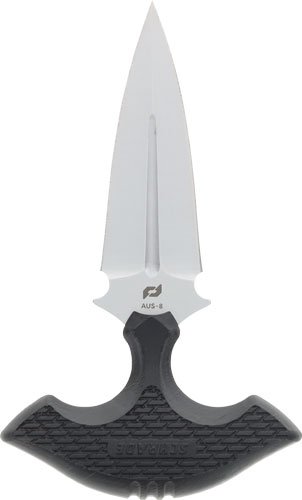 1182518.jpg SCHRADE KNIFE MOE PUSH DAGGER - 3" SS/BLACK