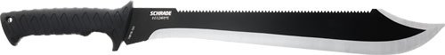 SCHRADE KNIFE DECIMATE SAWBACK - MACHETE 14.5" SS/BLACK