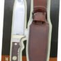 1205103_PKG.jpg UNCLE HENRY KNIFE NEXT GEN - STAGLON 5.25" BLD W/LTHR SHTH