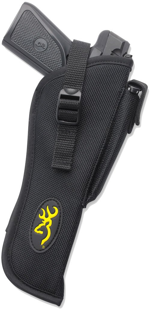 12902012_2.jpg BROWNING BELT HOLSTER W/MAG - POUCH BUCK MARK PISTOL RH BLCK
