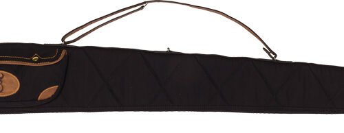 BROWNING LONA CANVAS GUN CASE - 52" BLACK/BROWN TRIM W/SLING