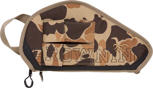 BROWNING RANGE PRO PISTOL RUG - 11" VINTAGE TAN W/2MAG POCKETS