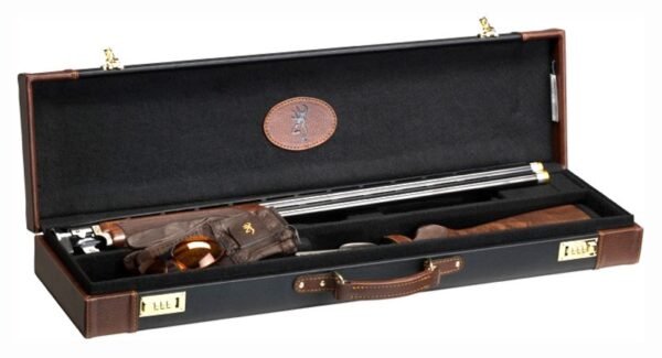 BROWNING LUGGAGE CASE O/U TO - 32" BBL ENCINO II BLACK/BROWN