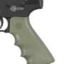 HOGUE AR-15 RUBBER GRIP HANDLE - OD GREEN