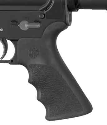 HOGUE AR-15 BEAVERTAIL GRIP - W/FINGER GROOVES BLACK