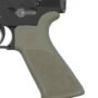 HOGUE AR-15 BEAVERTAIL GRIP - NO FINGER GROOVES OD GREEN