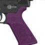 HOGUE AR-15 BEAVERTAIL GRIP - NO FINGER GROOVES PURPLE