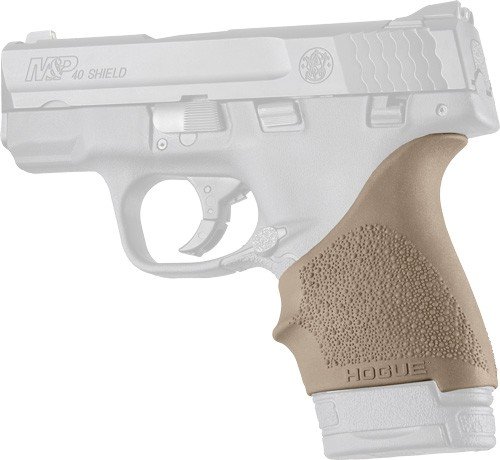 18403.jpg HOGUE HANDALL BEAVER TAIL GRIP - SLEEVE S&W M&P SHIELD LC9 FDE