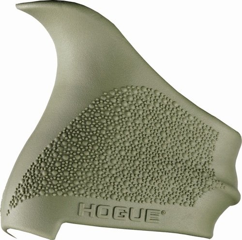 18701h_left.jpg HOGUE HANDALL BEAVER TAIL GRIP - SLEEVE SIG P365 OD GREEN