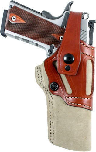 189NJ21Z0.jpg DESANTIS WILD HOG HOLSTER LTHR - AMBIDEXTROUS 1911'S 5" NATURAL