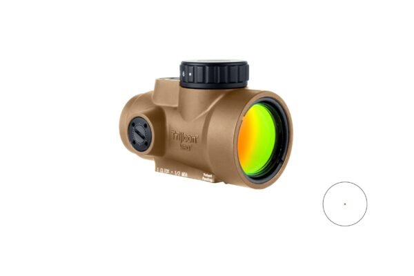 2200325cf9c.jpg TRIJICON MRO SD 1X25 2MOA COYOTE REDDOT