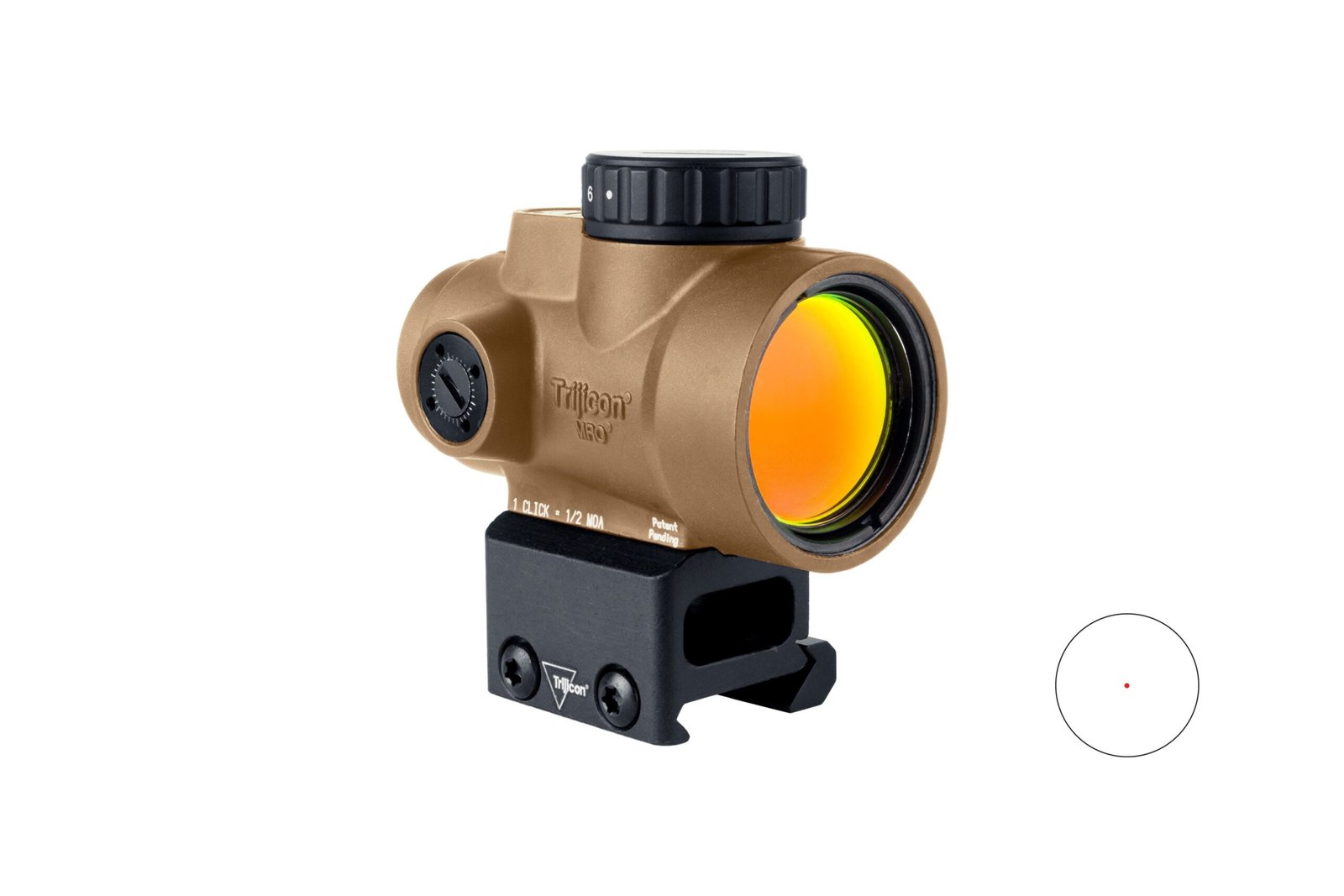 2200327d052.jpg TRIJICON MRO SD 1X25 2MOA COYOTE FCW MT