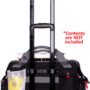 2215RB_BACK GPS ROLLING RAGNE BAG W/ TELE- - SCOPING HANDLE BLACK