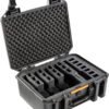 PELICAN VAULT V300 LARGE- - 5 PISTOL CSE PRE CUT FOAM BLK