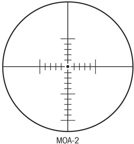25149_reticle.jpg SIGHTRON SCOPE SIII 8-32X56 LR - MOA-2 TAC KNOBS 30MM SF MATTE