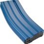 CPD MAGAZINE AR15 5.56X45 30RD - BLUE FINISH ALUMINUM