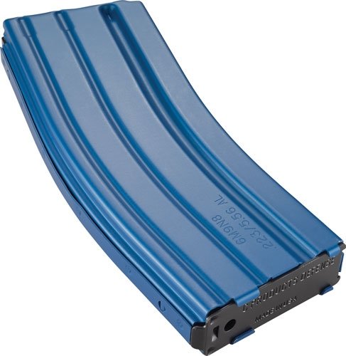 3005175_on-side.jpg CPD MAGAZINE AR15 5.56X45 30RD - BLUE FINISH ALUMINUM