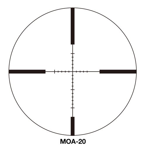 32008_RETICLE.jpg SIGHTRON SCOPE SI 4-12X40 - AO G2 MOA-20 MATTE