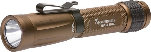 BROWNING ALPHA ELITE AA FLASH - LIGHT 200 LUMENS 1AA W/BLT CLP