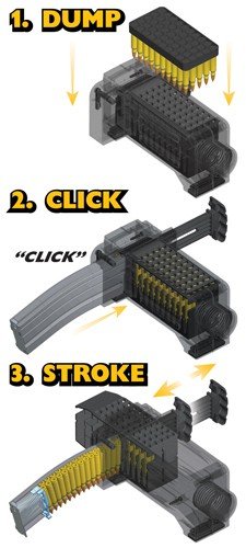 CALDWELL MAG CHARGER AR-15 - COMPATIBLE WITH ALL AR15 MAGS