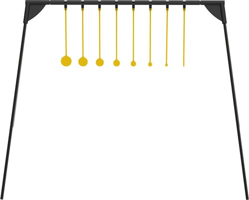 4002310 CALDWELL AR500 RIMFIRE KYL - CHALLENGE TARGET KIT W/STAND