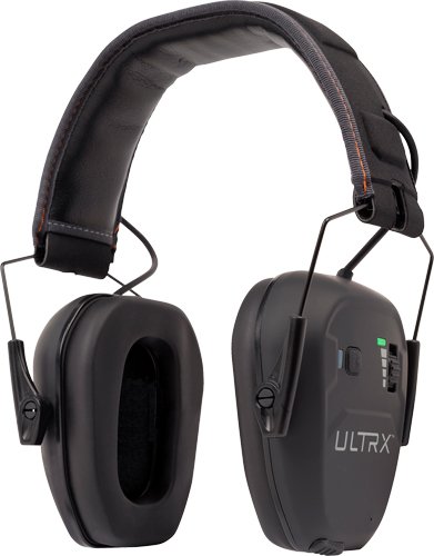 ULTRX BIONIC BLUETOOTH EARMUFF - MIDNIGHT GRAY 22db