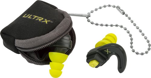 ULTRX SHIFT ADJUSTABLE - PROTECTION EAR PLUGS GRAY/YELL
