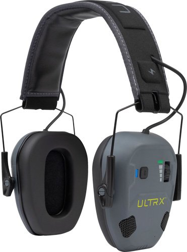 ULTRX BIONIC FUSE ION E-MUFF - BLUETOOTH EARMUFF 22db SLATE