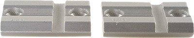 WEAVER BASE TOP MOUNT #418S - 1PC CVA RND REC/TRADIT SILVER