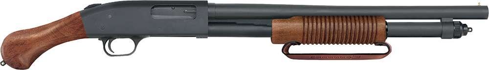 50633f66f MOSSBERG 590 NIGHT STICK 12/18 3" BL/WD