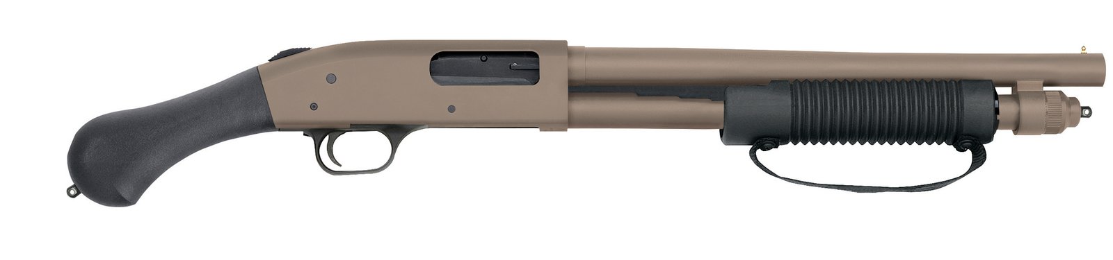 MOSSBERG 590 SHOCKWAVE 12/14 3" BL/FDE
