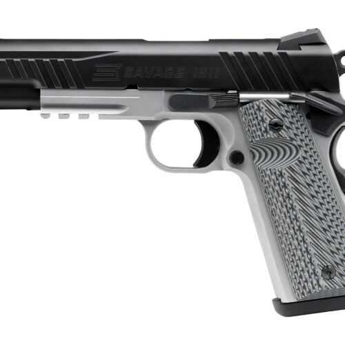 SAVAGE ARMS 1911 GOV 45ACP BL/SS RAIL