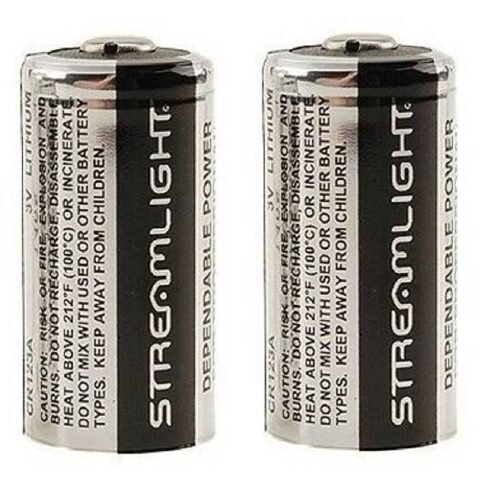 STREAMLIGHT CR2 LITHIUM BATTERIES 2PK