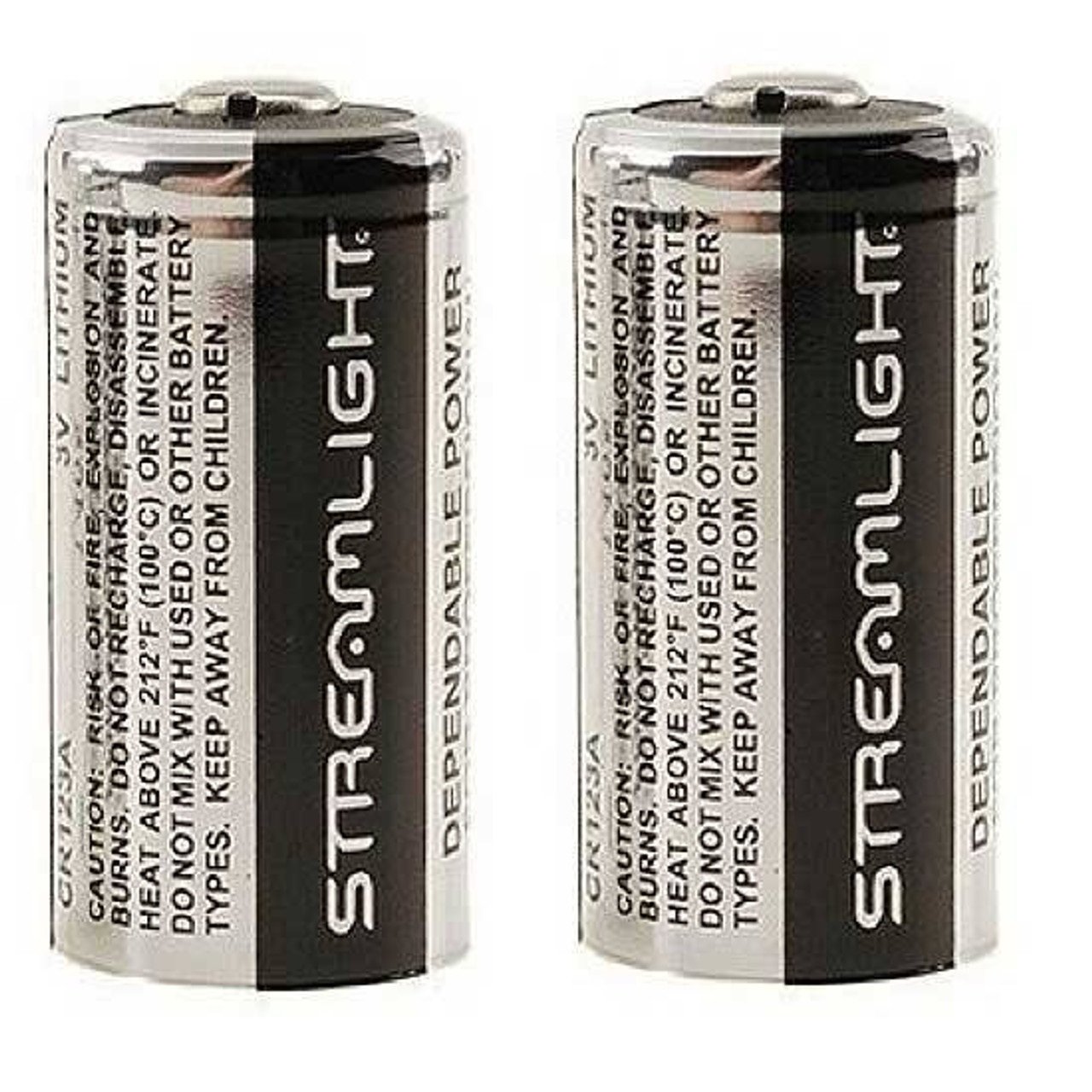 STREAMLIGHT CR2 LITHIUM BATTERIES 2PK