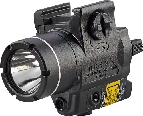 STREAMLIGHT TLR-4 LIGHT/LASER - WHITE LED/RED LASER RAIL MOUNT