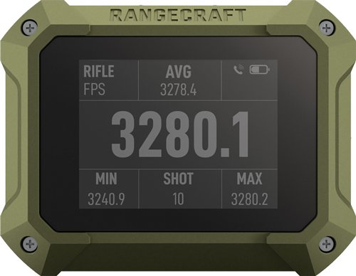 ATHLON RANGECRAFT VELOCITY PRO - RADAR CHRONOGRAPH 2.4" DISPLAY