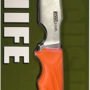 ACCUSHARP CAPING KNIFE 3" - BLADE NON SLIP GRIP W/SHEATH