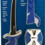 ACCUSHARP FILLET KNIFE W/ TWO- - STEP CARBIDE SHARPENER 6.5"