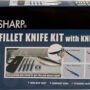 ACCUSHARP 6-PIECE FILLET KNIFE - KIT W/SHARPENER & ZIP CASE
