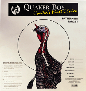 80112.gif QUAKER BOY PAPER TARGET TURKEY - 20" X 20" 100-PACK